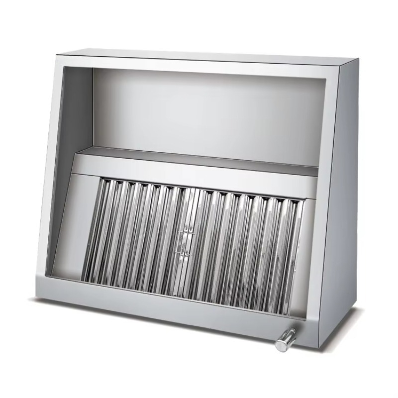 Commercial Kitchen Range Hood - Komercyjna okap kuchenny ze stali nierdzewnej,