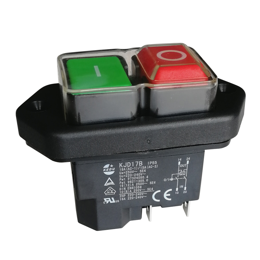 Meat Grinder Electric - KEDU KJD17B 4 zaciski elektromagnetyczne przełączniki