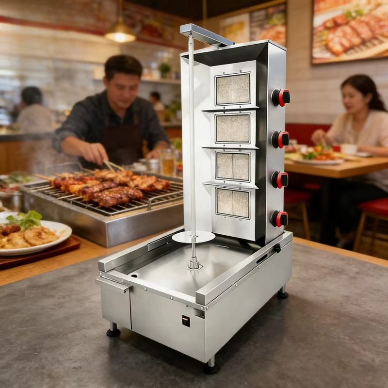 Kebab Shawarma Machine - Profesjonalny palnik do szawarmy na biurko,