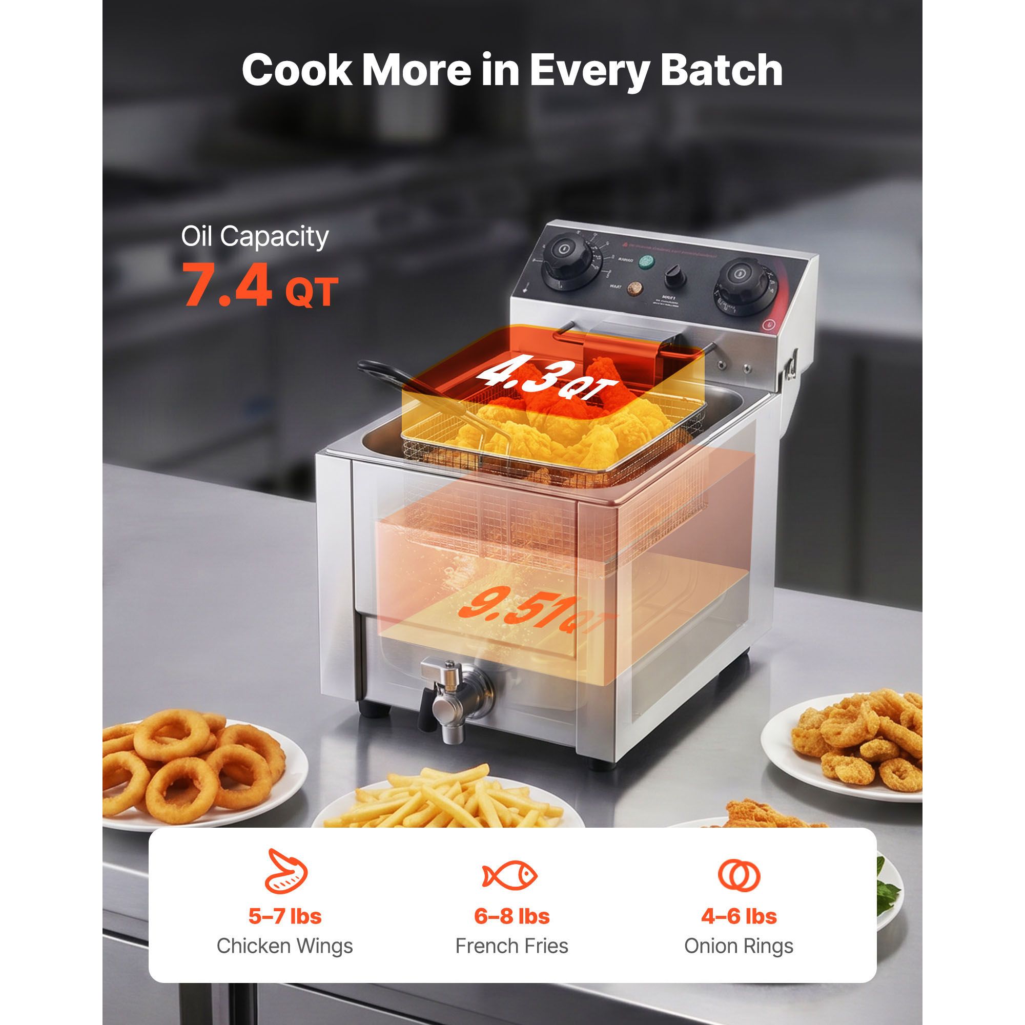 Komercyjna elektryczna frytkow – Induction Cooker Commercial recenzja i cena
