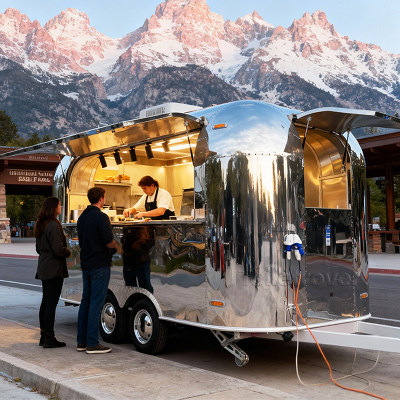 Vintage Custom Mobile Kitchen  – Commercial Kitchen Windows recenzja i cena