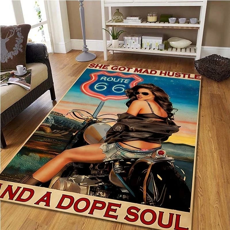 Route 66. Motocyklowy dywan do – Commercial Kitchen Non Slip Flooring recenzja i cena