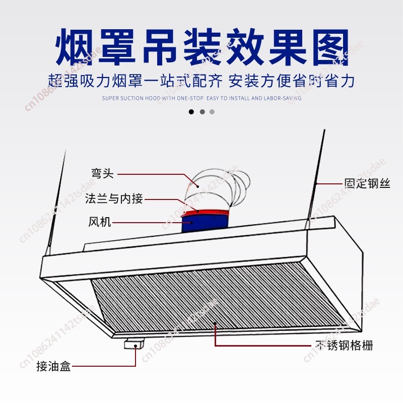 Komercyjna okap kuchenny ze st – Commercial Kitchen Range Hood recenzja i cena