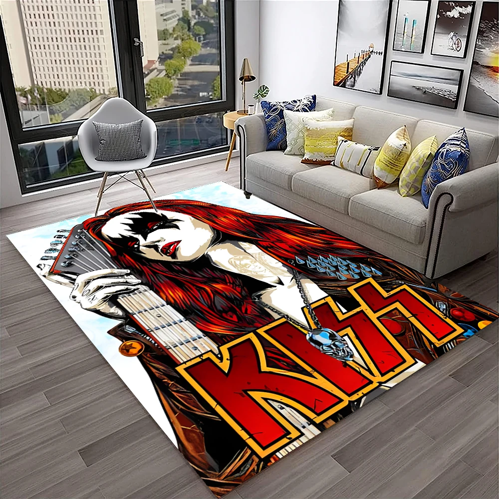 Dywan Retro KISS Rock Band do  – Commercial Kitchen Non Slip Flooring recenzja i cena