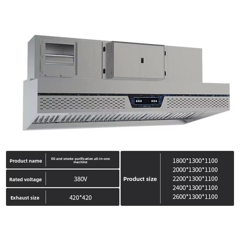 Okap kuchenny ze stali nierdze – Commercial Kitchen Range Hood recenzja i cena