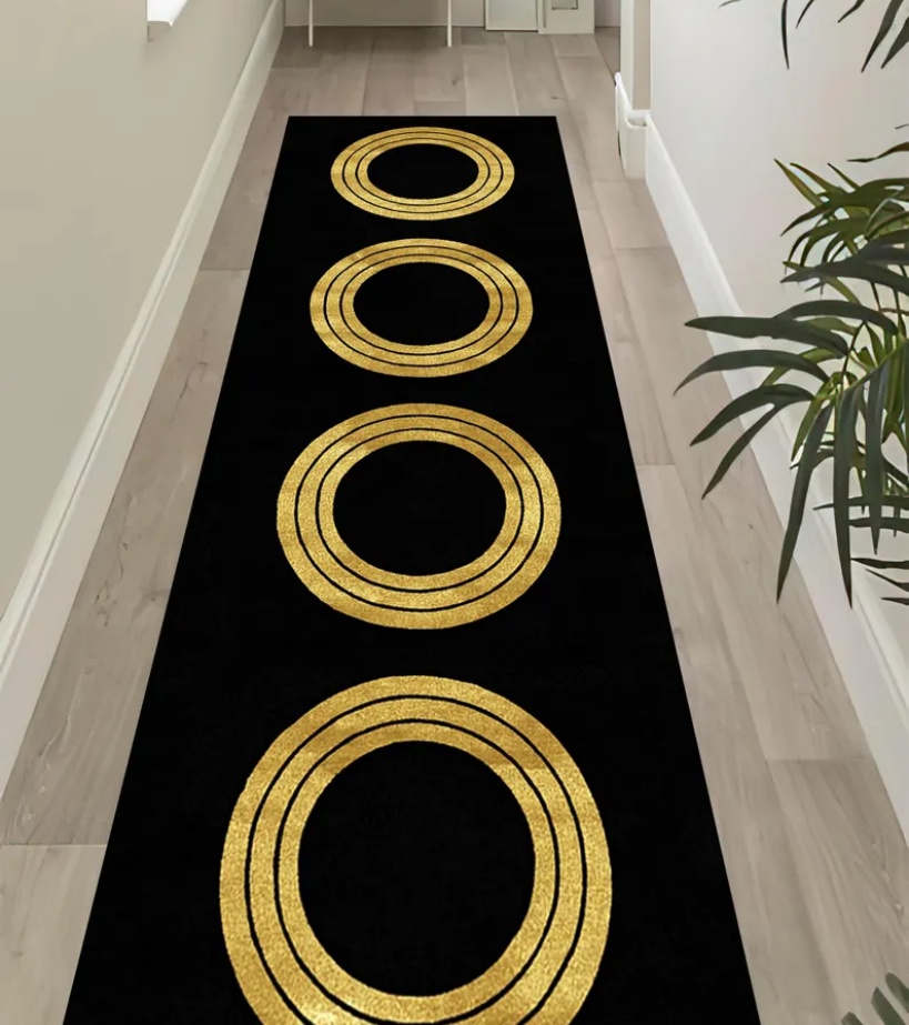 Luksusowy dywanik z czarno-zło – Commercial Kitchen Non Slip Flooring recenzja i cena