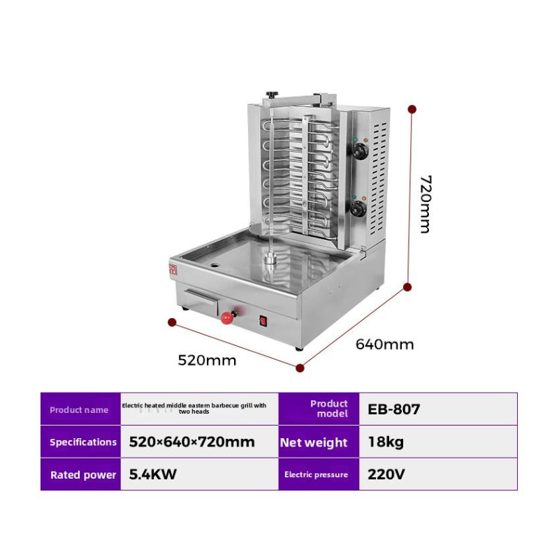 Profesjonalna maszyna do kebab – Kebab Shawarma Machine recenzja i cena