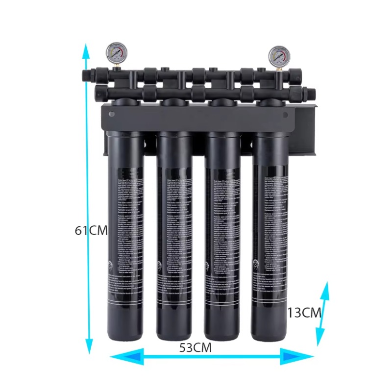 System komercyjny 4-stopniowy, – Commercial Kitchen Water Filter recenzja i cena